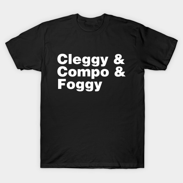 Last of The Summer Wine Cleggy & Compo & Foggy T-Shirt by Hevding